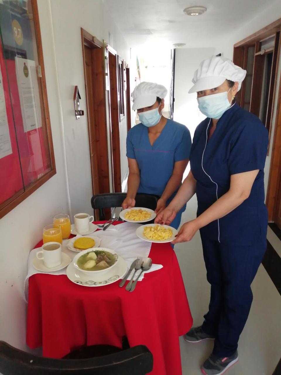Hospedaje El Mirador Iza Ngoại thất bức ảnh